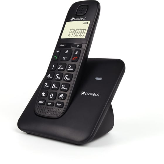 Ασύρματο Τηλέφωνο Lamtech LAM114444 - Black image 1
