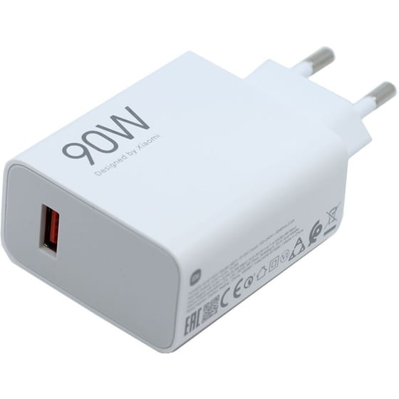 Σετ Φόρτισης Xiaomi HyperCharge Combo Charger USB-A 90W 1m - White image 1