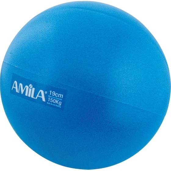 Μπαλάκι Γυμναστικής Amila Κατάλληλο για Pilates, Yoga 0.15 kg 19 cm από PVC - Μπλε image 0