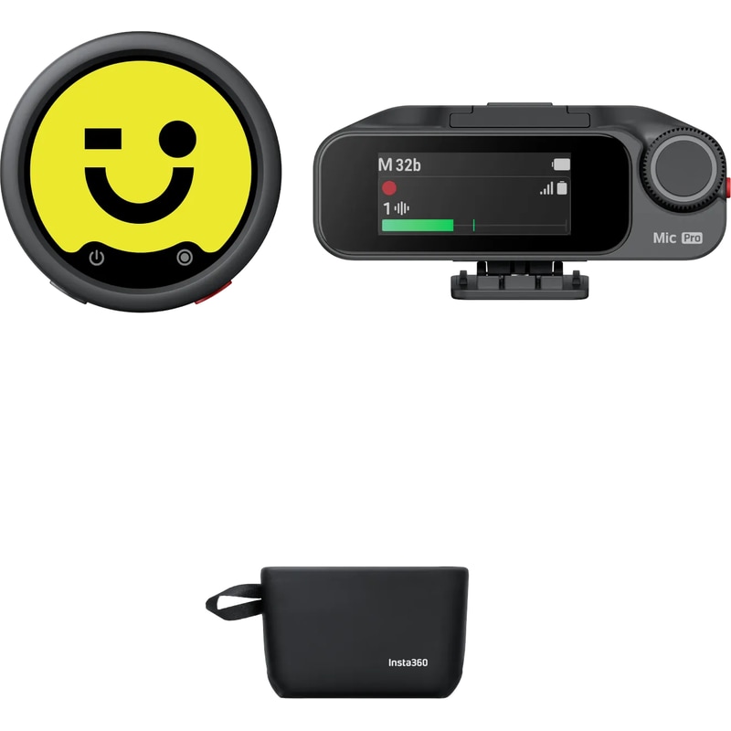 MICROPHONE INSTA360 WIRELESS PRO 1 TX+1