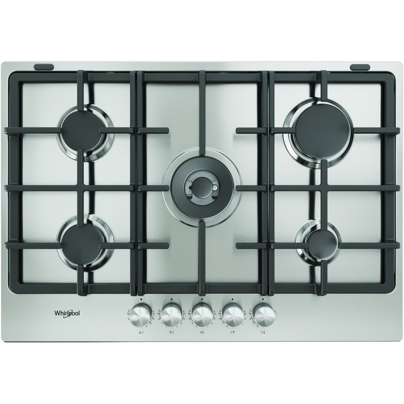 Εστία Αερίου Αυτόνομη WHIRLPOOL TKRL 761 IX K 75 cm Inox WHIRLPOOL
