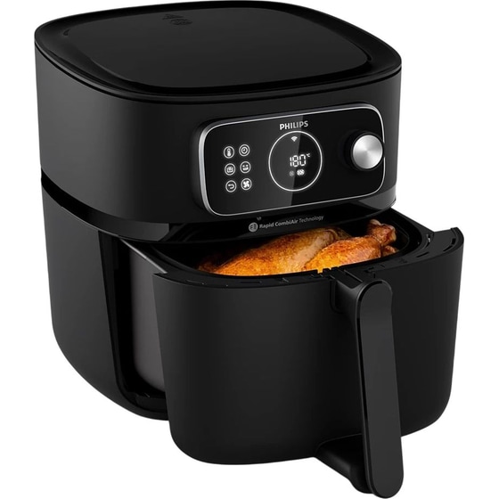 HD9876/90 2200 W 8.3 L Μαύρη Φριτέζα Αέρος image 2