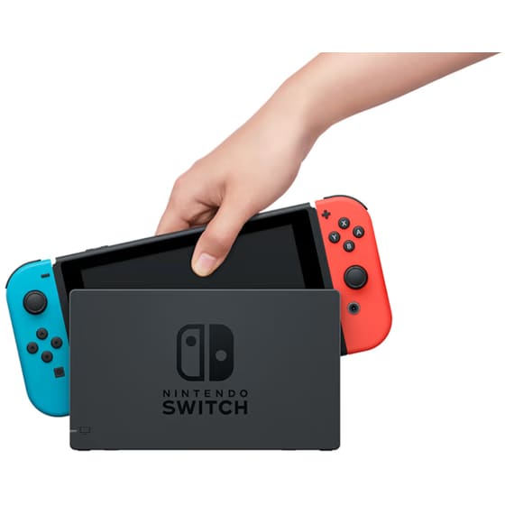 Nintendo Switch 2019 Neon Blue/Neon Red & Metroid Prime Remastered image 3