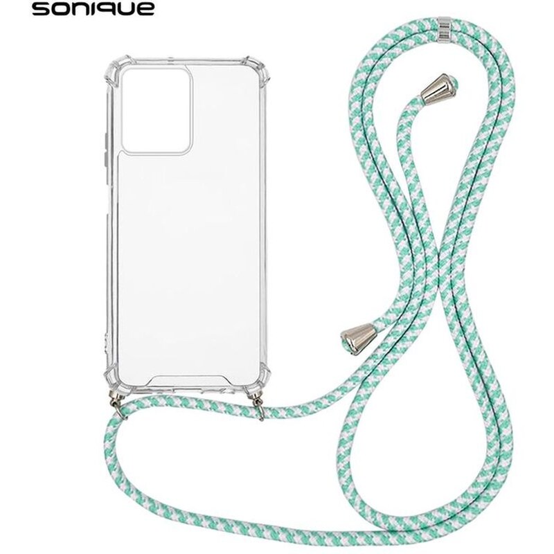 Θήκη Xiaomi Redmi 13C 4G - Sonique Armor Clear Με Κορδόνι - Πολύχρωμο SONIQUE