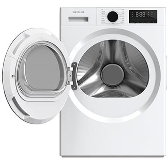 DAVOLINE DRWD 8002E 8kg με Αντλία Θερμότητας Λευκό Στεγνωτήριο Ρούχων image 1