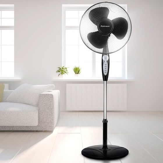ROHNSON R-859 Floor Fan Ανεμιστήρας Δαπέδου 45W 40cm image 5