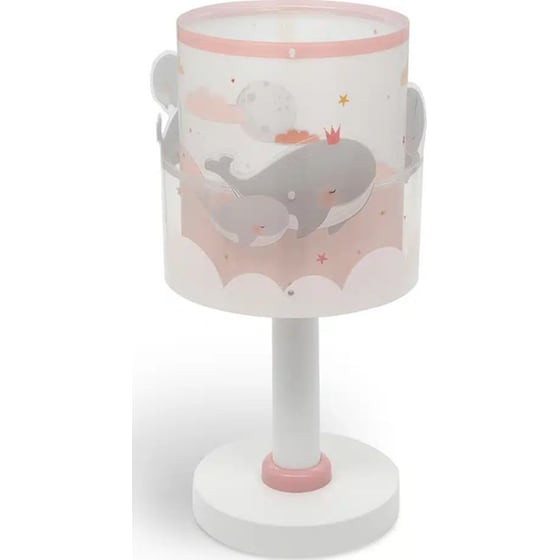 Παιδικό Επιτραπέζιο Φωτιστικό Ango Whale Dreams 61171S - Ροζ image 1