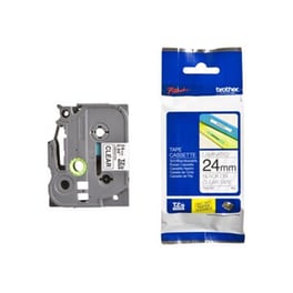 Μελανοταινία Brother Tze151 24mm Farbl/bla