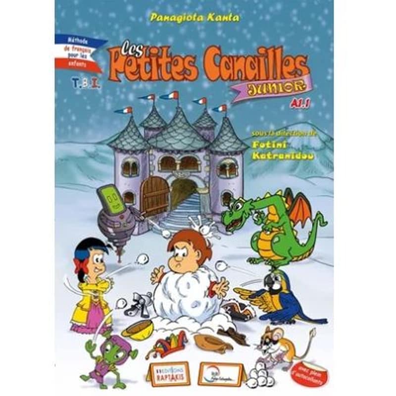 Les petites canailles Junior A11 Set la methode + la cahier dactivites + mon compagnon