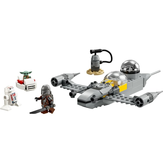 LEGO® Star Wars™ Mando and Grogu's N-1 Starfighter™ (75410) image 3