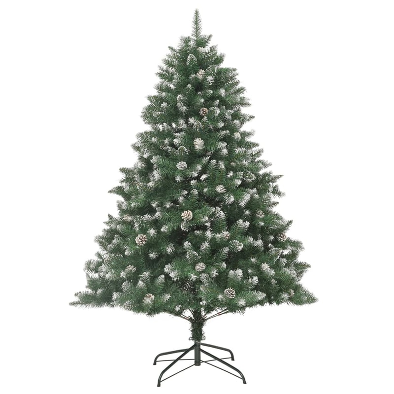 Χριστουγεννιάτικο Δέντρο VidaXL Στολισμένο 2.10m - Πράσινο