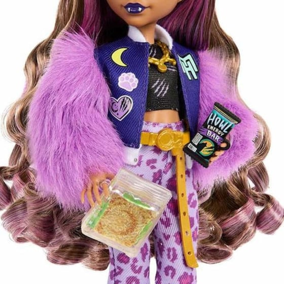 Κούκλα Mattel Monster High Κλοντίν Με Ζωάκι Και Αξεσουάρ image 3