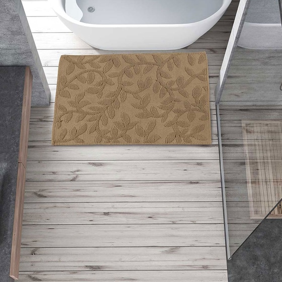 Πατάκι Μπάνιου Das Home Bathmats Colours 0630 Βαμβακερό 50x80cm - Καφέ image 1