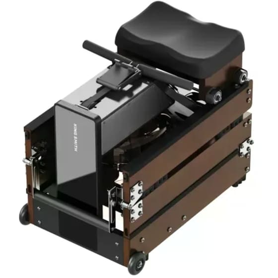 Κωπηλατική Νερού Kingsmith WM10 207x48x58 cm - Καφέ image 4