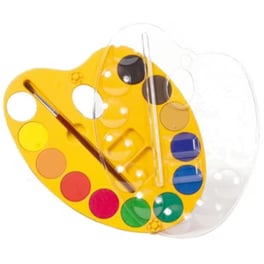 Χρώματα Νερομπογιές Crayola Σε Παλέτα 12 Τεμάχια