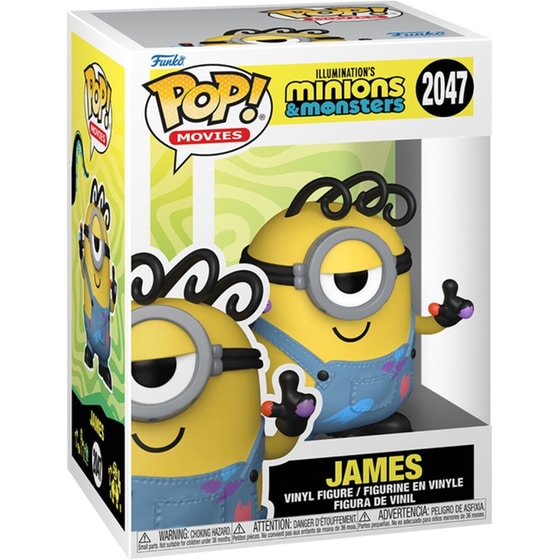 Funko Pop! Movies: Minions & Monsters - James #2047 image 1