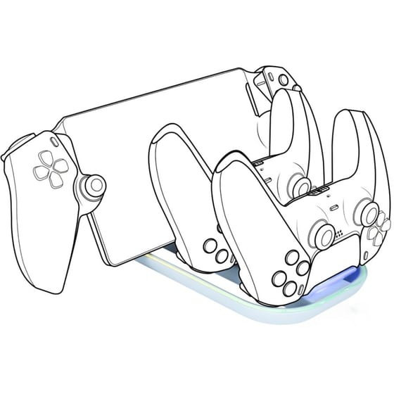 Big Ben 3-in-1 Βάση Φόρτισης για PS5 - Λευκό image 0