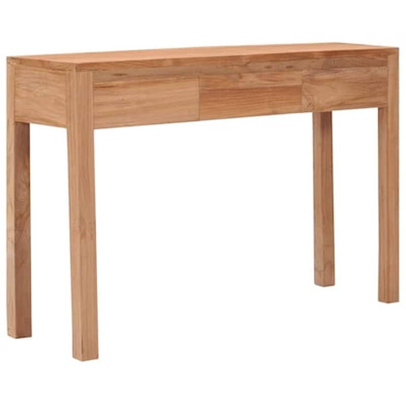Κονσόλα Vidaxl 110x35x75 cm από Μασίφ Ξύλο Teak