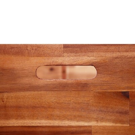 Vidaxl Ζαρντινιέρα Υπερυψωμένη 200 X 50 X 50 Εκ. Από Ξύλο Ακακίας image 5