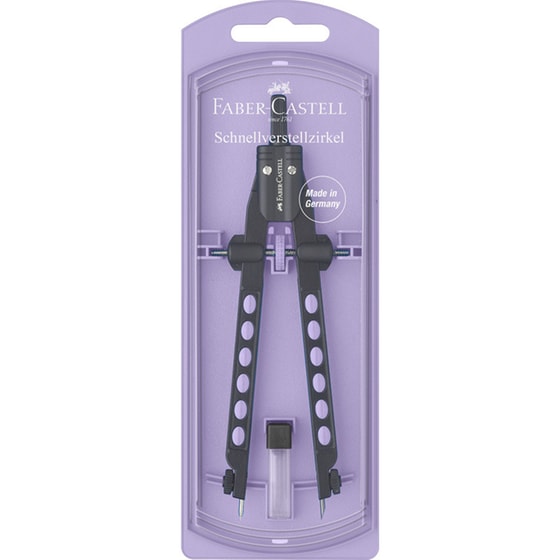 Διαβήτης Faber Castell Factory Pastell 17 cm image 1