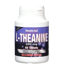 HEALTH AID L - Theanine - 60 Ταμπλέτες