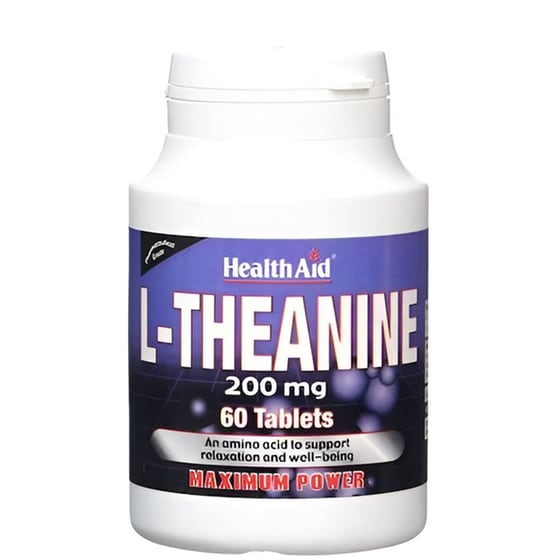 HEALTH AID L - Theanine - 60 Ταμπλέτες image 0