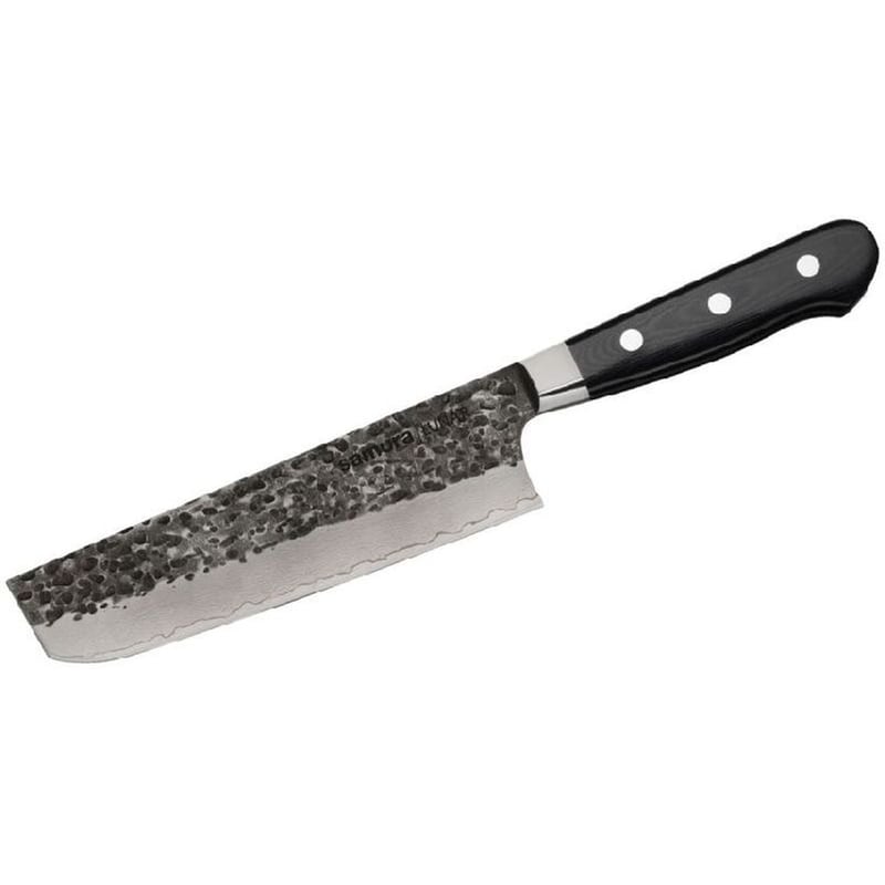 SAMURA Μαχαίρι Nakiri Samura Pro-s Lunar από Ανοξείδωτο Ατσάλι 16.7 cm - Μαύρο