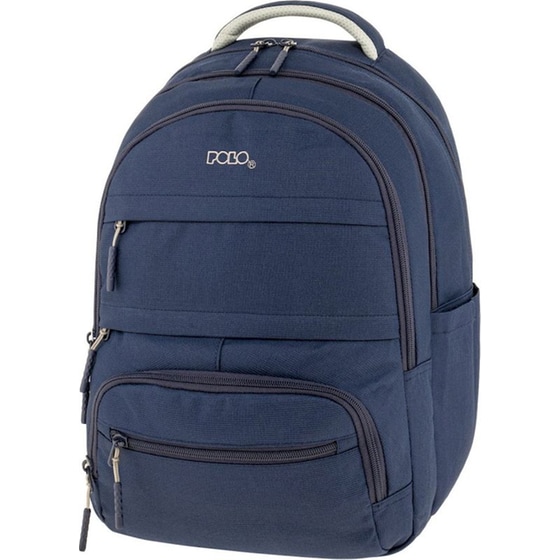 Σακίδιο Πλάτης Polo Multi Pocket Blue (+δώρο Πορτοφολάκι Polo) image 0