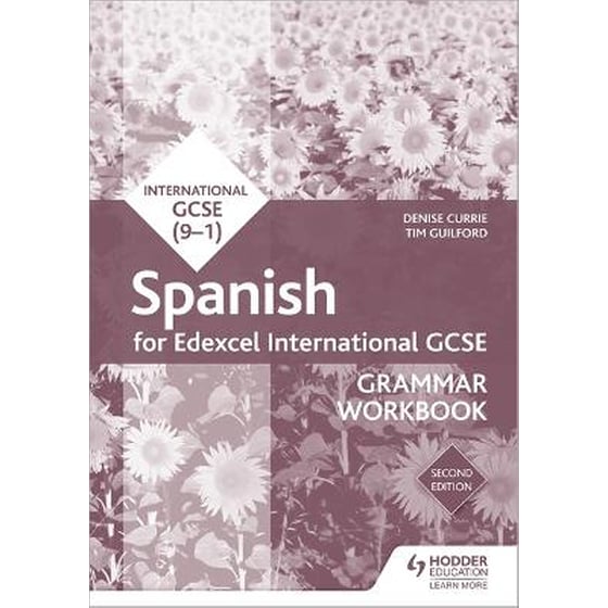Edexcel International GCSE Spanish Grammar Workbook Second Edition image 0