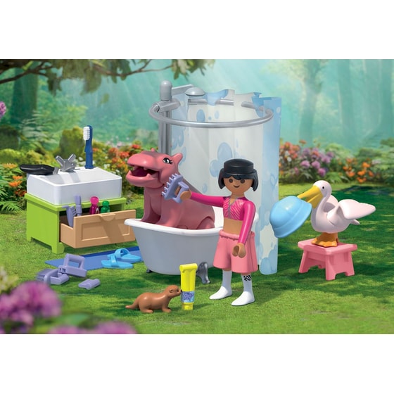PLAYMOBIL®&nbsp; Animals & Friends: Ώρα για μπάνιο (71950) image 3