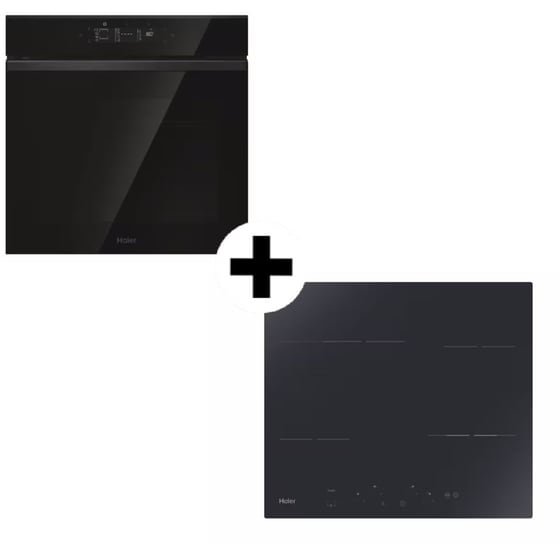 HAIER HAH64EXCP & ID66G3HTB 78 Lt Εντοιχιζόμενο Σετ Φούρνος και Εστία image 0