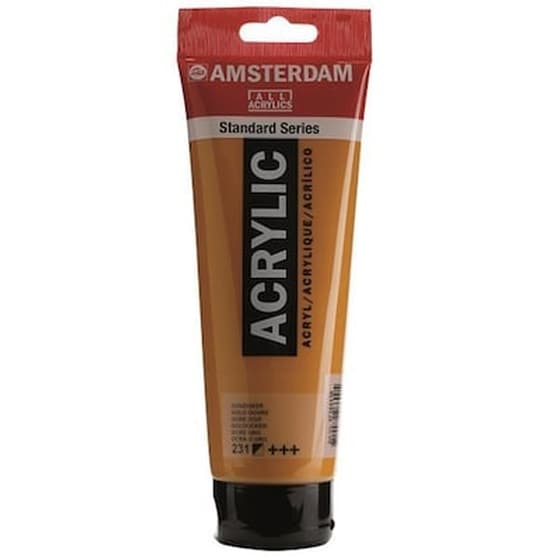Talens Amsterdam Ακρυλικό Χρώμα 231 Gold Ochre 120ml image 0
