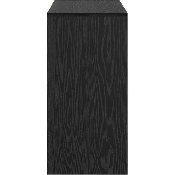Γραφείο VidaXL από Επεξεργασμένο Ξύλο 90x37,5x75 cm - Μαύρη Οξιά image 5