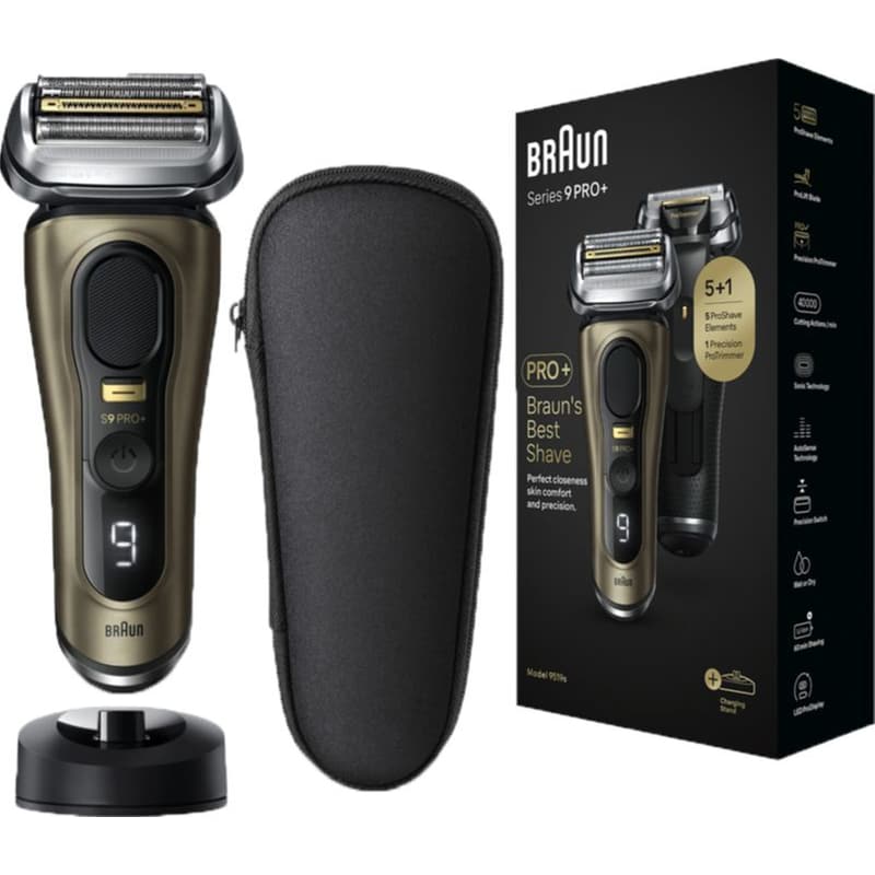 BRAUN Ξυριστική Μηχανή BRAUN Series 9 Pro+ 9519s με Θήκη