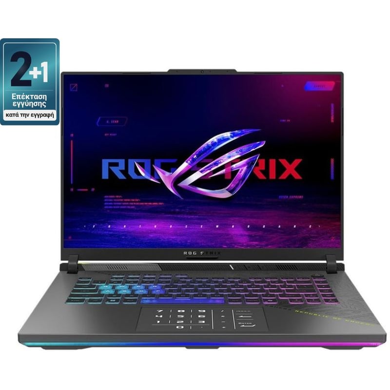 ASUS G16 G614FR-S5081X 16 QHD+ IPS (Ryzen 9-9955HX /32GB/1TB SSD/GeForce RTX 5070Ti/Win11Pro)Laptop