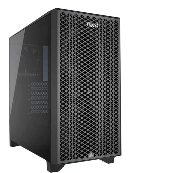 Desktop Quest (AMD Ryzen 5-9600X/16GB/1 TB SSD/Radeon RX 9060 XT/FreeDOS) image 0