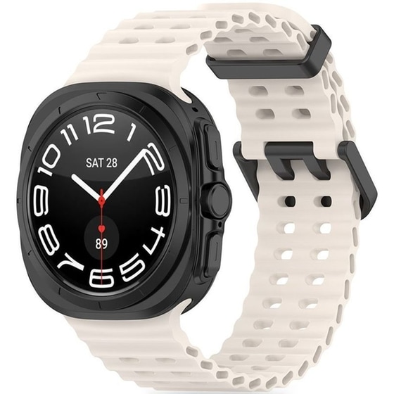 Λουράκι Samsung Galaxy Watch Ultra 47mm - Tech-protect Iconband Pro Σιλικόνης - Starlight (5906302313181) image 0