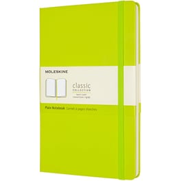 Σημειωματάριο Moleskine Plain Lemon Green Large (1 Τεμάχιο)