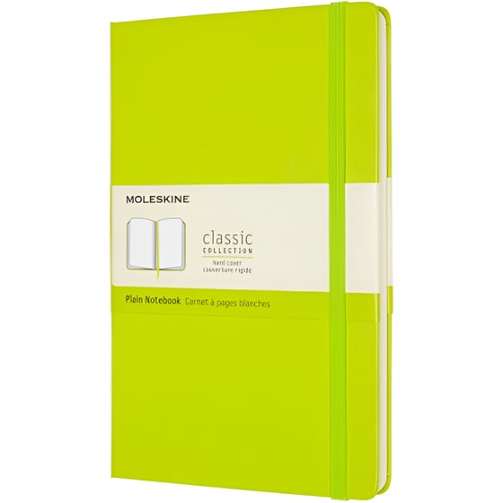 Σημειωματάριο Moleskine Plain Lemon Green Large (1 Τεμάχιο) image 0