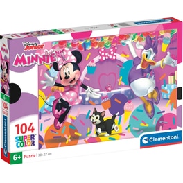 Παιδικό Παζλ Clementoni Super Color Disney Minnie (104 Κομμάτια)