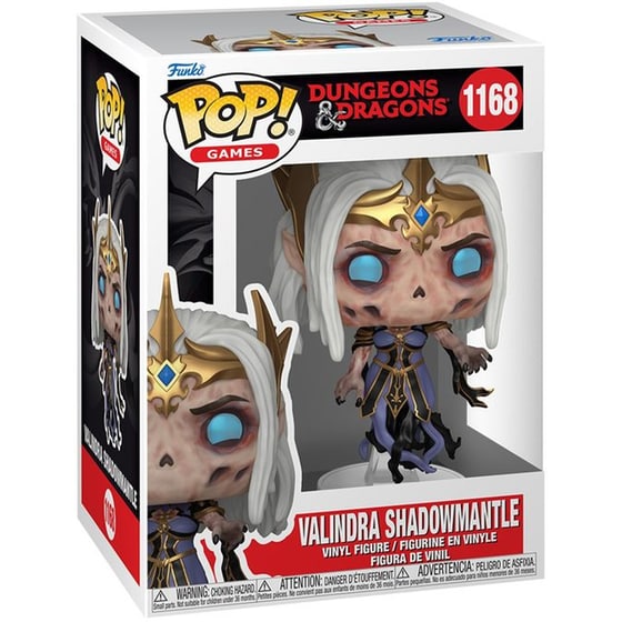 Funko Pop! Games: Dungeons & Dragons - Valindra Shadowmantle #1168 Vinyl Figure image 1