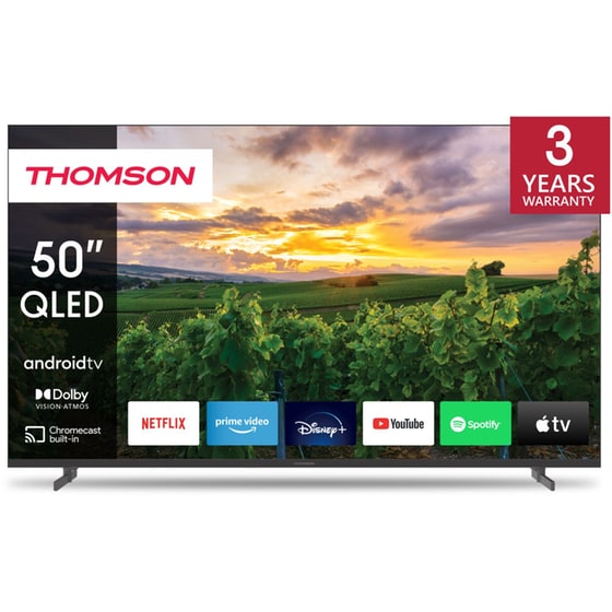 Thomson QLED 50" 4K Android Τηλεόραση 50QA2S13 image 0