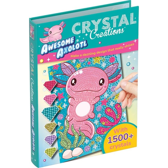 Hinkler Crystal Creations Mini Awesome Axolotl (CC-37) image 0