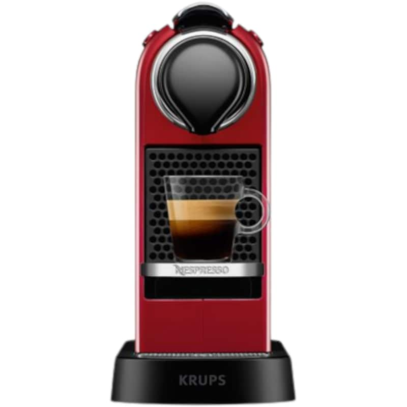 Nespresso® Original Citiz XN7415S Krups Cherry Red Μηχανή Καφέ φωτογραφία