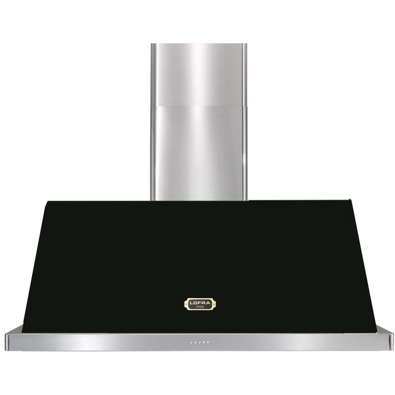 LOFRA DOLCEVITA120NMGOLD 120 cm Μαύρο Απορροφητήρας Καμινάδα - Τζάκι