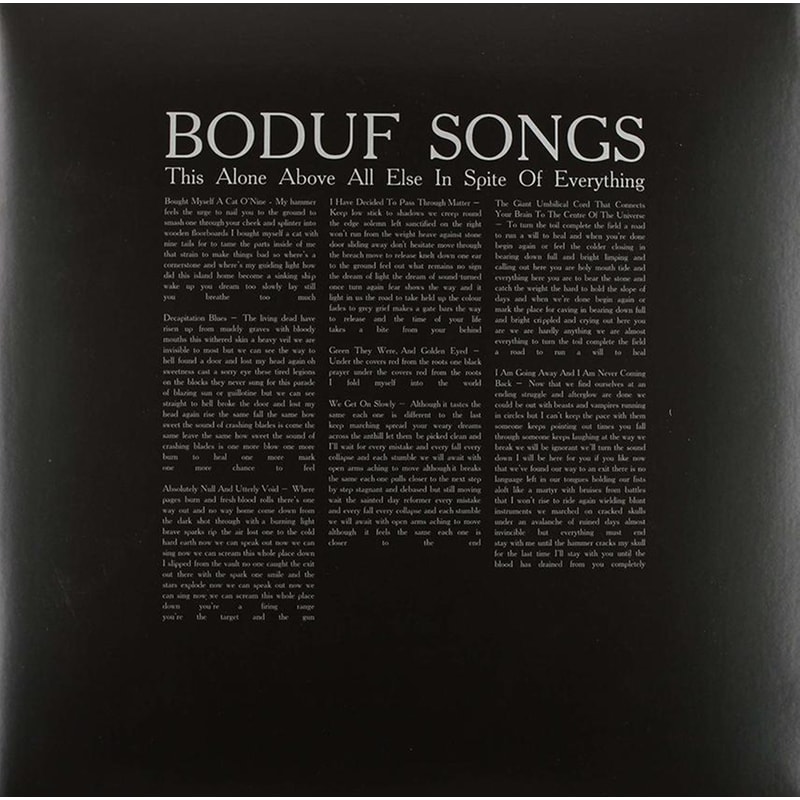 This Alone Above All Else In Spite Of Everything