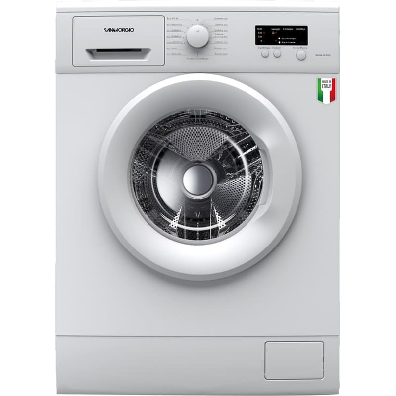 SANGIORGIO SANGIORGIO SG610 6 kg 1.000 Στροφές Λευκό Πλυντήριο Ρούχων