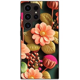 Θήκη Samsung Galaxy S24 Ultra - Sonique 3D Flower Series - Salmon