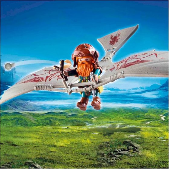 PLAYMOBIL® Knights Νάνος με Αιωρόπτερο (9342) image 5