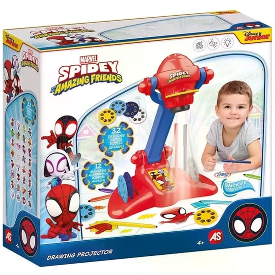 Προτζέκτορας Ζωγραφικής AS Company Spidey & Friends image 1